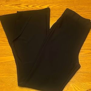 Pants ladies flared leg with slit Sz xlg 29” inseam 29” waist